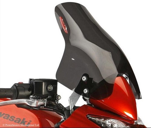 Powerbronze / パワーブロンズ ライトスクリーン フロストステルスグレー KAWASAKI ER6-N 09-11 (360 MM) | 430-U136-019