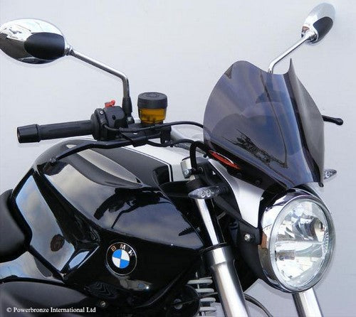 Powerbronze / パワーブロンズ ライトスクリーン フロストステルスグレー BMW R1200R 06-14 (290 MM) | 430-U145-019
