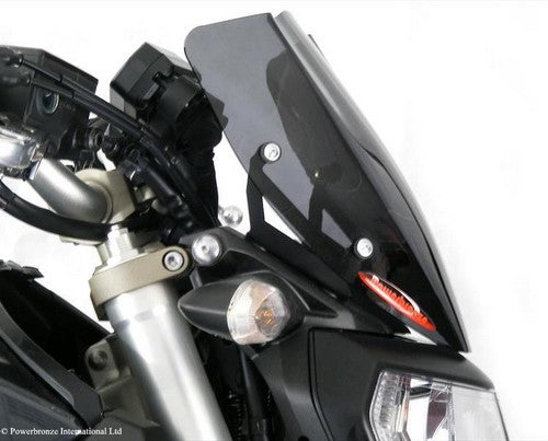 Powerbronze / パワーブロンズ ライトスクリーン フロストステルスグレー YAMAHA MT-09 FZ-09 13-16 (270 MM) | 430-U151-019