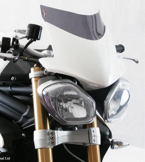 Powerbronze / パワーブロンズ ライトスクリーン フロストステルスグレー TRIUMPH SPEED TRIPLE 1050 SPEED TRIPLE 1050 R 12-15 (150 MM) | 430-U152-019