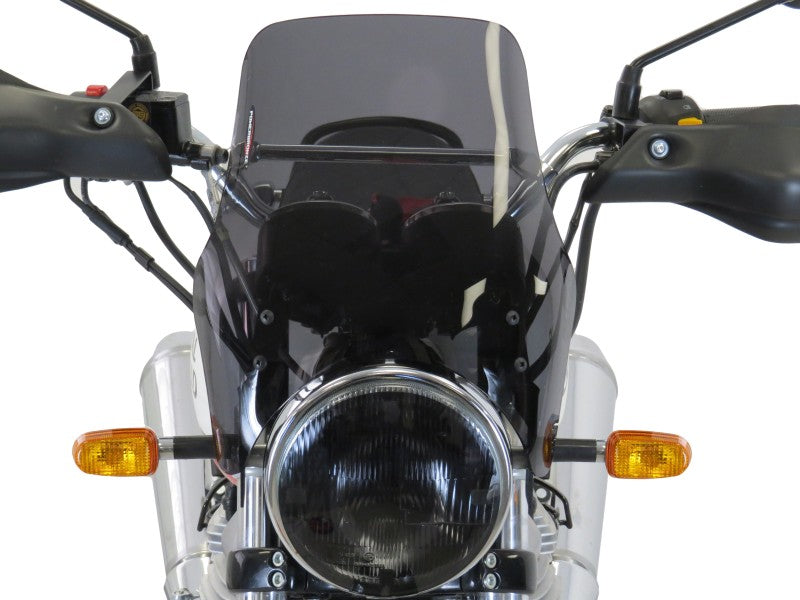 Powerbronze / パワーブロンズ ライトスクリーン ROYAL ENFIELD INTERCEPTOR 650 18-20 F4 スクリーン (290MM) フロストステルスグレー | 430-U159A-019