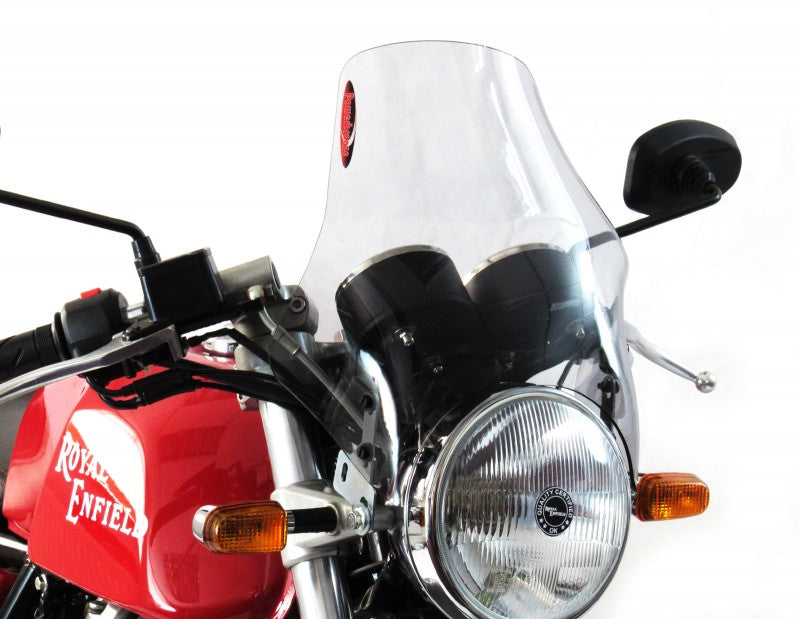 Powerbronze / パワーブロンズ ライトスクリーン フロストステルスグレー for ROYAL ENFIELD GT CONTINENTAL F5 スクリーン (290MM) | 430-U160-019