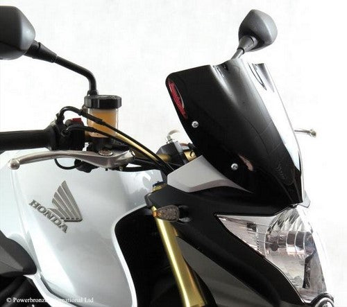 Powerbronze / パワーブロンズ ライトスクリーン フロストステルスグレー HONDA CB1000R 08-17 (270 MM) | 430-U161-019