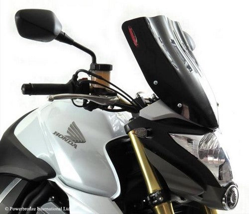 Powerbronze / パワーブロンズ ライトスクリーン フロストステルスグレー HONDA CB1000R 08-17 (380 MM) | 430-U163-019