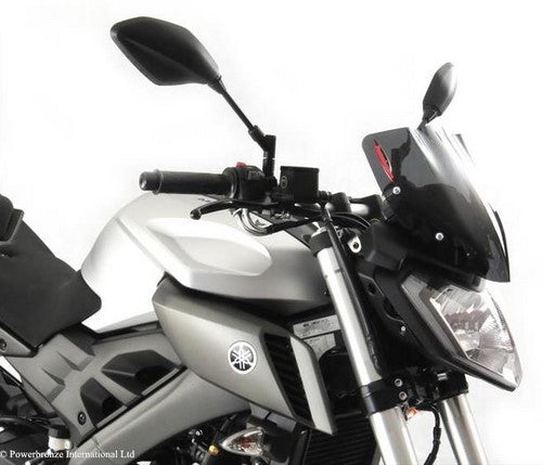 Powerbronze / パワーブロンズ ライトスクリーン フロストステルスグレー YAMAHA MT-125 14-19 (270 MM) | 430-U169-019