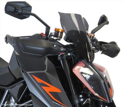 Powerbronze / パワーブロンズ ライトスクリーン フロストステルスグレー KTM 1290 SUPER DUKE R 17-19 (325 MM) | 430-U226-019