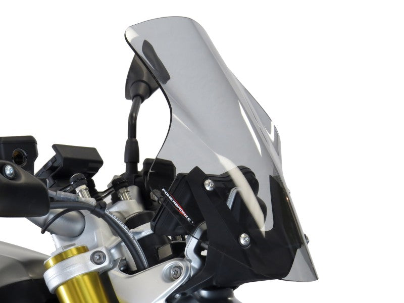 Powerbronze / パワーブロンズ ライトスクリーン フロストステルスグレー BMW R1200R 15-18 (350 MM) | 430-U234-019