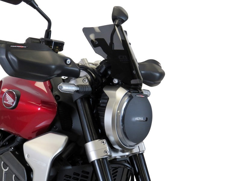 Powerbronze / パワーブロンズ ライトスクリーン フロストステルスグレー HONDA CB1000R 18-19 (220 MM) | 430-U240-019