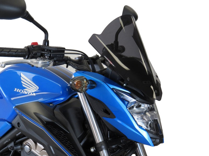 Powerbronze / パワーブロンズ ライトスクリーン フロストステルスグレー HONDA CB500F 16-19 (310 MM) | 430-U250-019