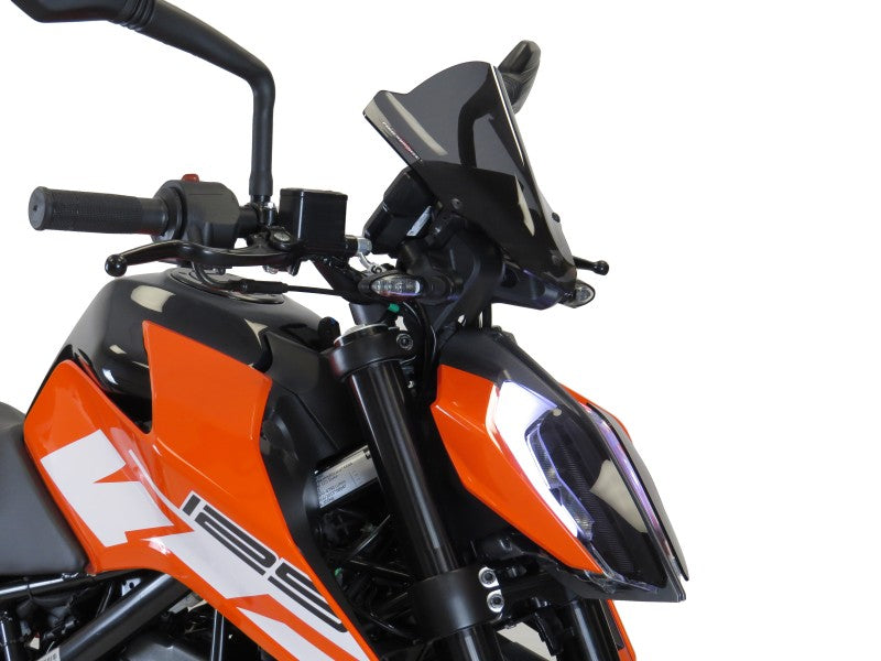 Powerbronze / パワーブロンズ ライトスクリーン フロストステルスグレー KTM 125 DUKE 17-19 390 DUKE 17-19 (230 MM) | 430-U259-019