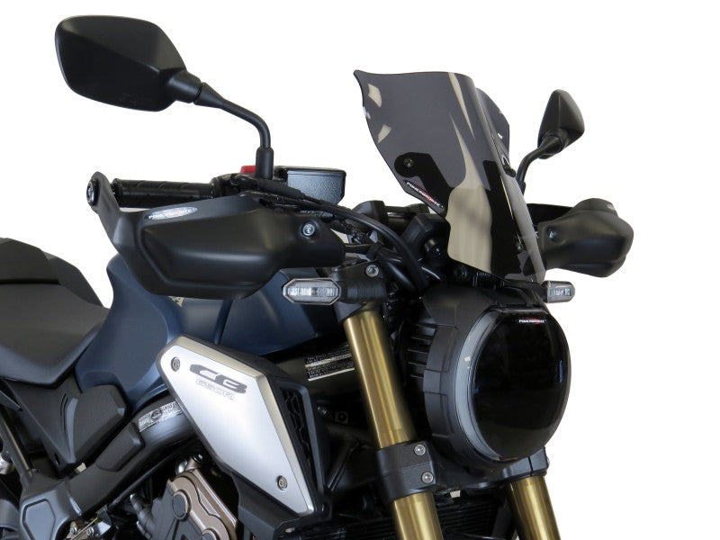 Powerbronze / パワーブロンズ ライトスクリーン フロストステルスグレー HONDA CB650R 19 (275 MM) | 430-U263-019