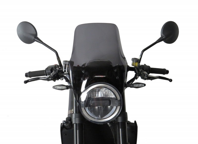 Powerbronze / パワーブロンズ ライトスクリーン ハスクバーナ VITPILEN 701 18-20 (高さ: 285 MM) フロストステルスグレー | 430-U300A-019