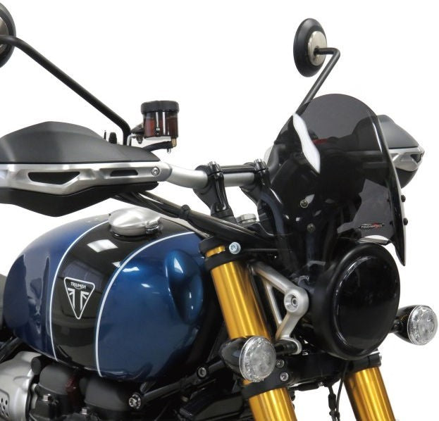 Powerbronze ライトスクリーン TRIUMPH SCRAMBLER 1200 XC 19-21/SCRAMBLER 1200 XE 19-21 (215 MM HIGH)/ダークティント | 430-U306-002