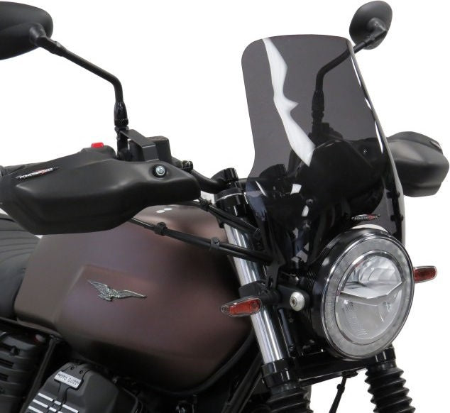 Powerbronze ライトスクリーン MOTO GUZZI V7 STONE 17-21/V7 STONE NIGHT 17-21 (285 MM HIGH)/ダークティント | 430-U307B-002