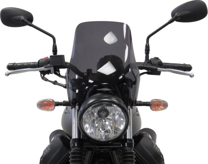 Powerbronze ライトスクリーン MOTO GUZZI V7 ROUGH 18-21/V7 SPECIAL 17-21 (285 MM HIGH)/ダークティント | 430-U308B-002