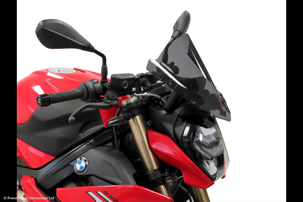 Powerbronze / パワーブロンズ Light Screen for BMW S1000R 21-23 (320 MM HIGH)/LIGHT TINT | 430-U326B-001