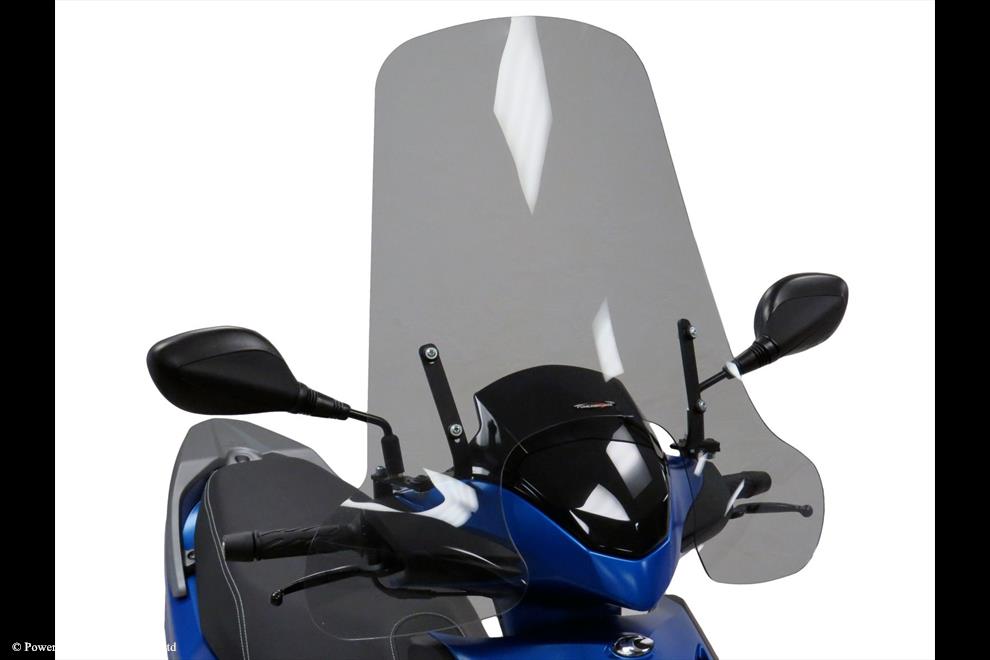 Powerbronze / パワーブロンズ Scooter Screens for KYMCO AGILITY CITY 125 14-23 (470 MM)/LIGHT TINT | 430-U330A-001
