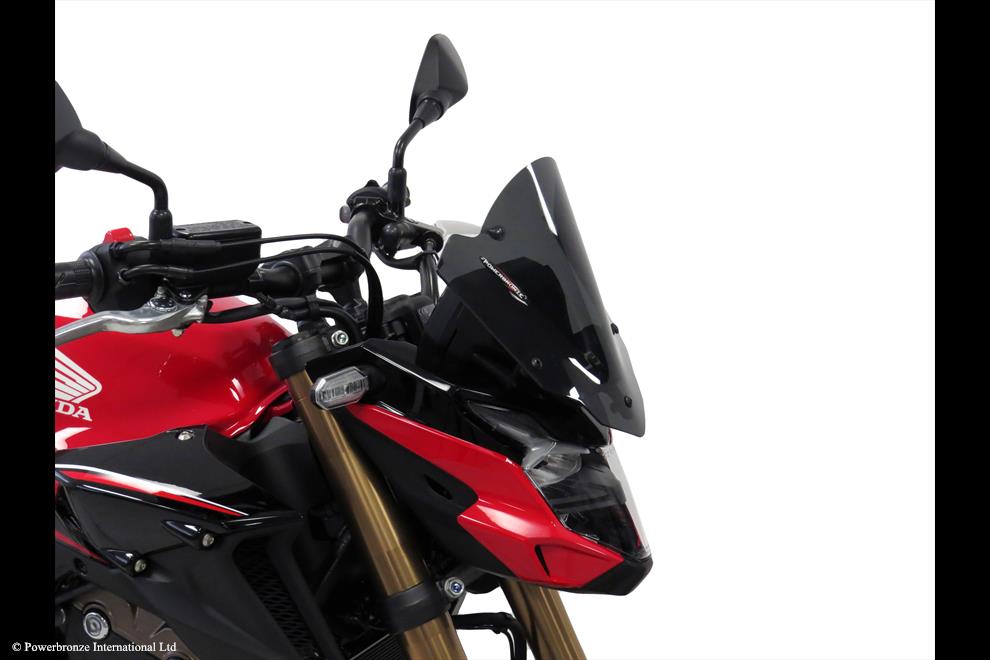 Powerbronze / パワーブロンズ Light Screen for HONDA CB500F 19-23 (260 MM)/LIME GREEN | 430-U333A-011