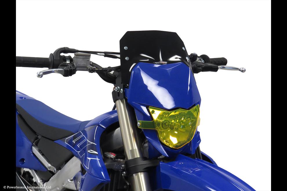 Powerbronze / パワーブロンズ Light Screen for YAMAHA WR250F 21-23/WR450F 21-23/FLAME RED | 430-U337A-013