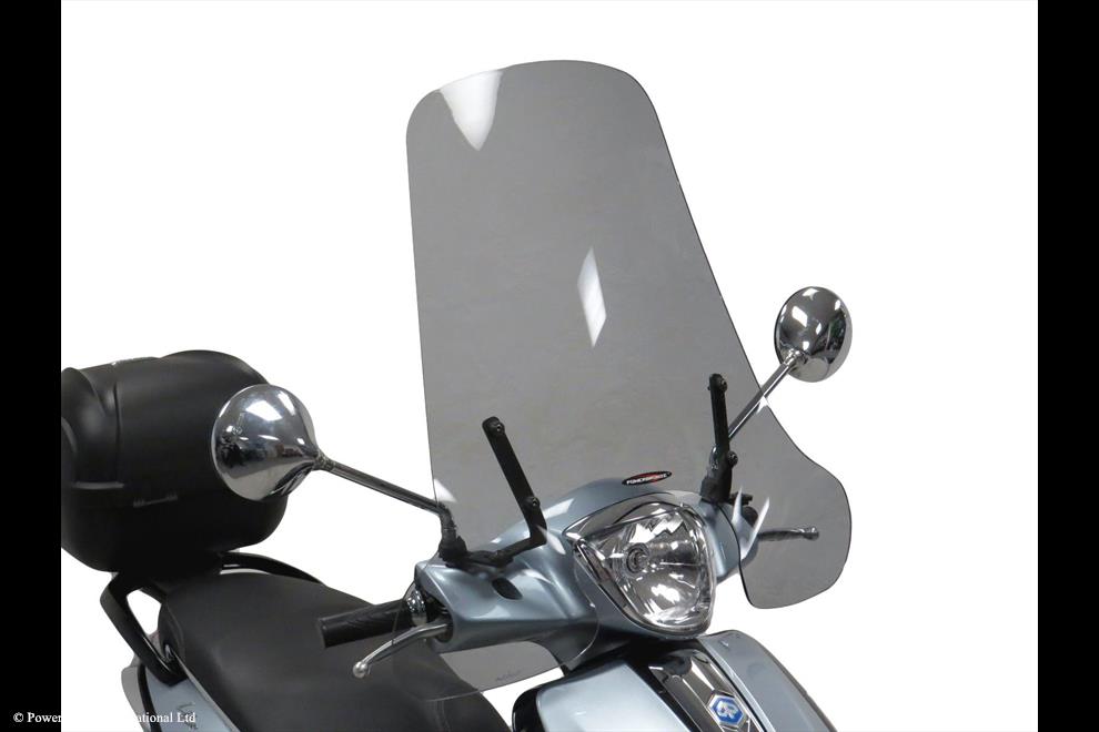 Powerbronze / パワーブロンズ Scooter Screens for PIAGGIO LIBERTY 50 11-23/LIBERTY 125 11-23 (510 MM HIGH)/LIGHT TINT | 430-U346-001