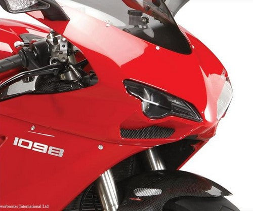 Powerbronze / パワーブロンズ ヘッドライトプロテクター フロストステルスグレー DUCATI 1098 848 1198 | 440-D461-019