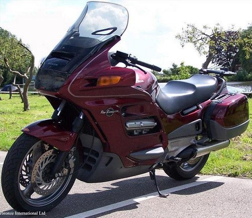 Powerbronze / パワーブロンズ ヘッドライトプロテクター フロストステルスグレー HONDA ST1100 ALL | 440-H034-019