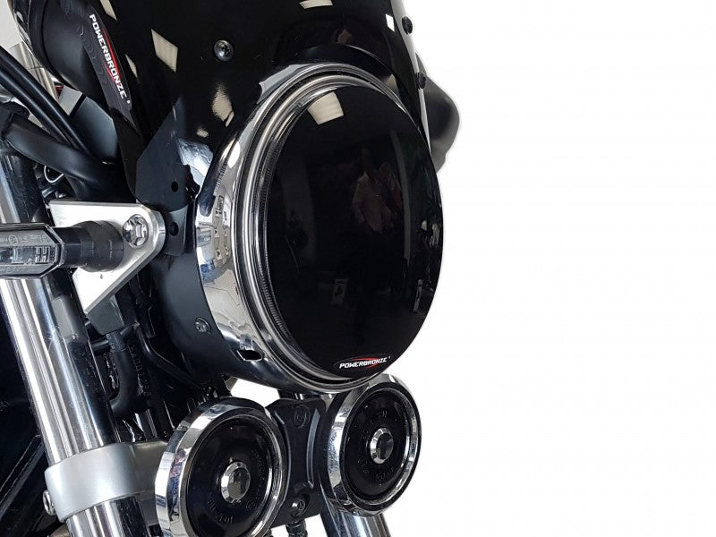 Powerbronze / パワーブロンズ ヘッドライトプロテクター フロストステルスグレー HONDA CB1100 EX 17-19 CB1100 RS 17-19 | 440-H089I-019