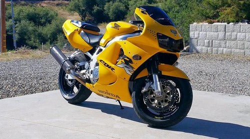 Powerbronze / パワーブロンズ ヘッドライトプロテクター フロストステルスグレー HONDA CBR900RR 98-99 | 440-H117-019