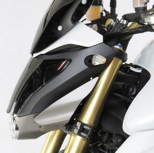 Powerbronze / パワーブロンズ ヘッドライトプロテクター フロストステルスグレー HONDA CB1000R 08-17 | 440-H472-019