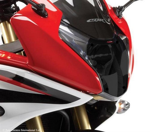 Powerbronze / パワーブロンズ ヘッドライトプロテクター フロストステルスグレー HONDA CBR600F 11-13 | 440-H492-019