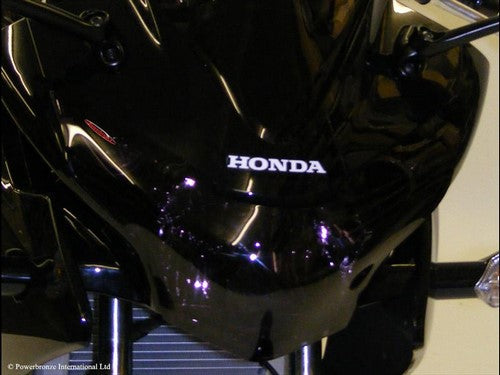 Powerbronze / パワーブロンズ ヘッドライトプロテクター フロストステルスグレー HONDA CBR125R 11-18 | 440-H498-019