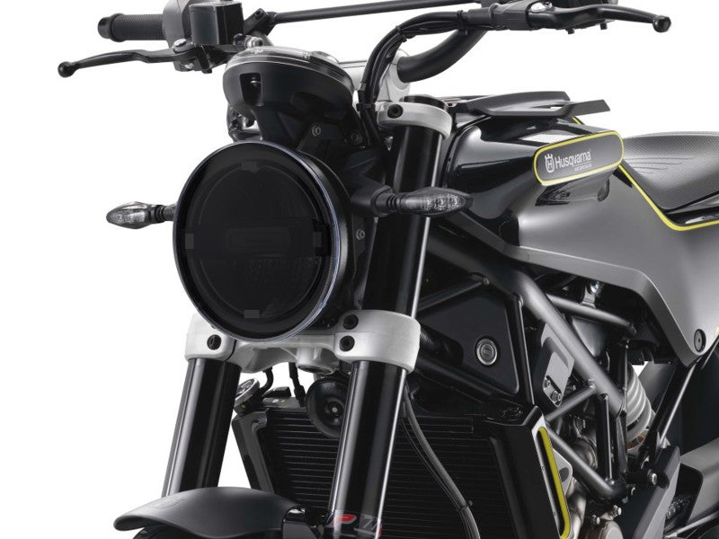 Powerbronze / パワーブロンズ ヘッドライトプロテクター フロストステルスグレー for ハスクバーナ SVARTPILEN 401 18-19 | 440-HU595-019