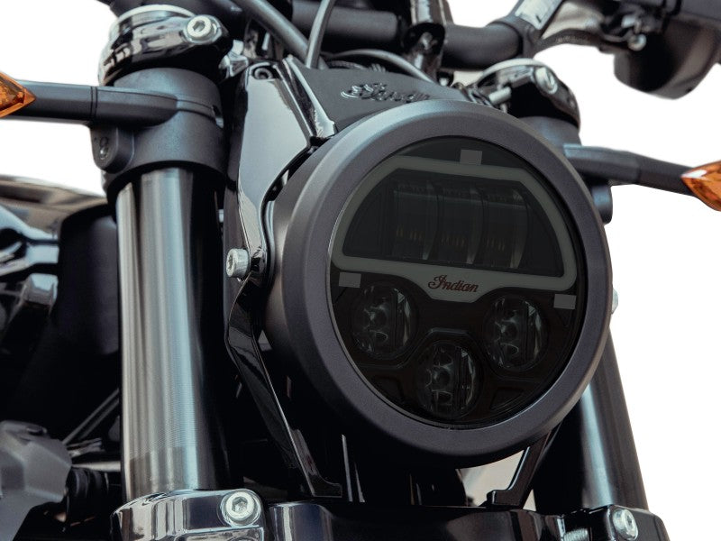 Powerbronze / パワーブロンズ ヘッドライトプロテクター フロストステルスグレー for INDIAN FRT1200 19 | 440-I089M-019