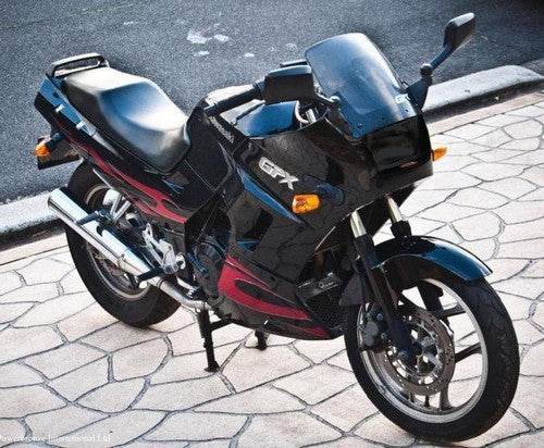 Powerbronze / パワーブロンズ ヘッドライトプロテクター フロストステルスグレー KAWASAKI GPX250 88-96 GPX500S 87-93 | 440-K020-019