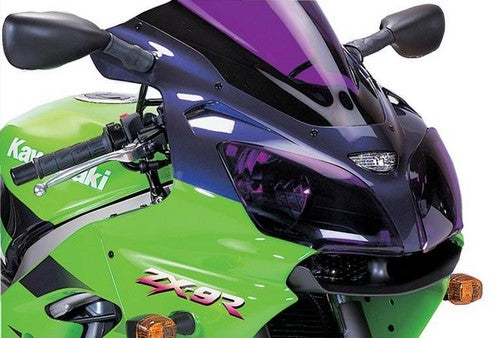 Powerbronze / パワーブロンズ ヘッドライトプロテクター フロストステルスグレー KAWASAKI ZX6-R J1-J2 00-02 ZX9-R E1-E2 00-03 | 440-K184-019