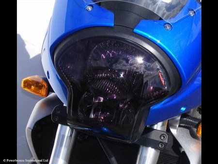 Powerbronze / パワーブロンズ ヘッドライトプロテクター フルオグリーン KAWASAKI VERSYS 650 06-09 | 440-K453-010