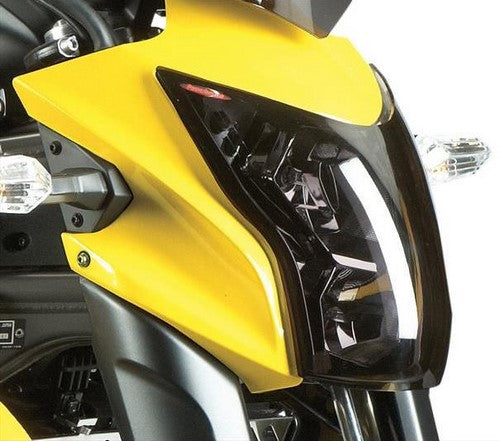 Powerbronze / パワーブロンズ ヘッドライトプロテクター フロストステルスグレー KAWASAKI ER6-N 12-17 | 440-K500-019