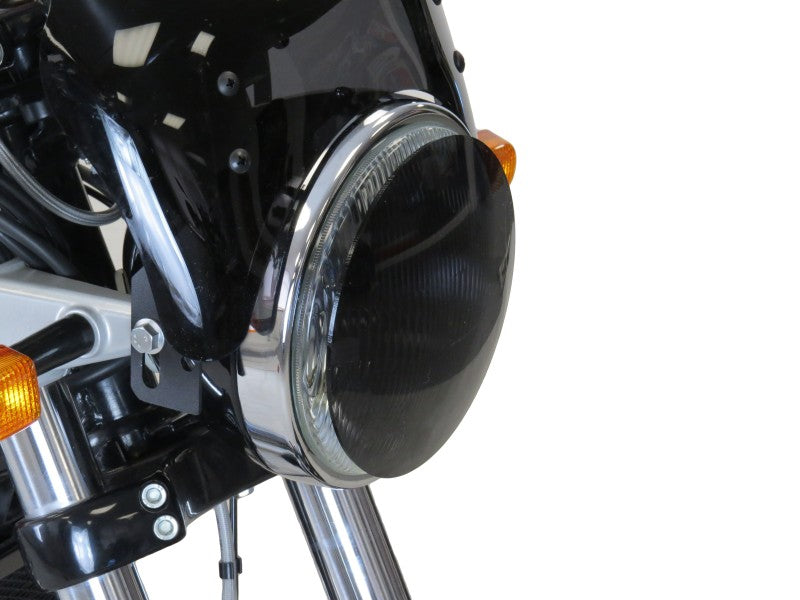 Powerbronze / パワーブロンズ ヘッドライトプロテクター ROYAL ENFIELD INTERCEPTOR 650 18-20/HIMALAYAN 18-20 フロストステルスグレー | 440-R089R-019