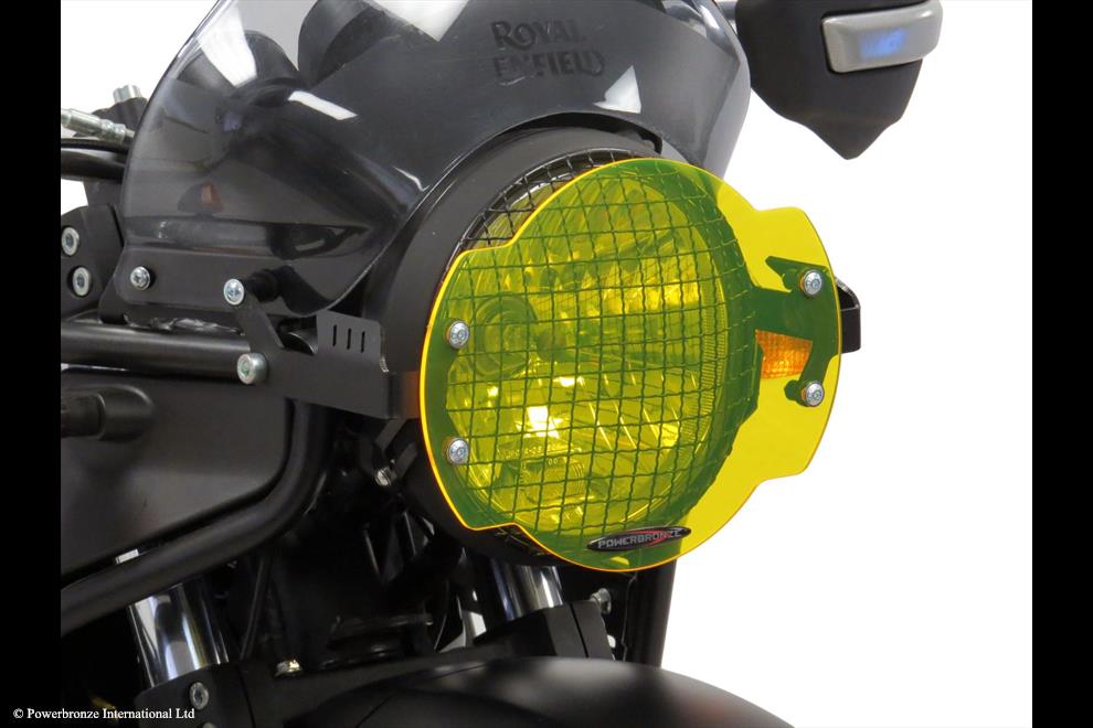 Powerbronze / パワーブロンズ Headlight Protectors for ROYAL ENFIELD HIMALAYAN 21-23/LIGHT TINT | 440-R904-001