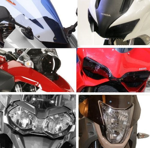 Powerbronze / パワーブロンズ ヘッドライト プロテクター SUZUKI SV650S 99-02 エレクトリックブルー | 440-S177-009