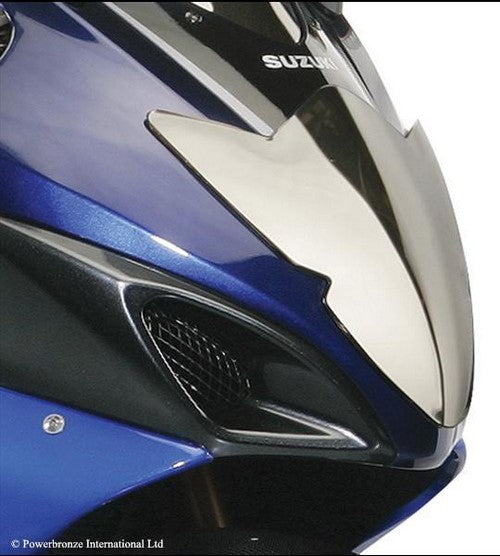 Powerbronze / パワーブロンズ ヘッドライトプロテクター フロストステルスグレー SUZUKI GSXR1000 05-06 GSX650F 08-16 GSX1250FA 10-16 GSX1250FA ST 10-16 | 440-S439-019
