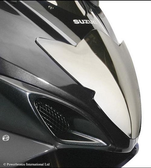 Powerbronze / パワーブロンズ ヘッドライトプロテクター フロストステルスグレー SUZUKI GSXR600 06-07 GSXR750 06-07 | 440-S445-019