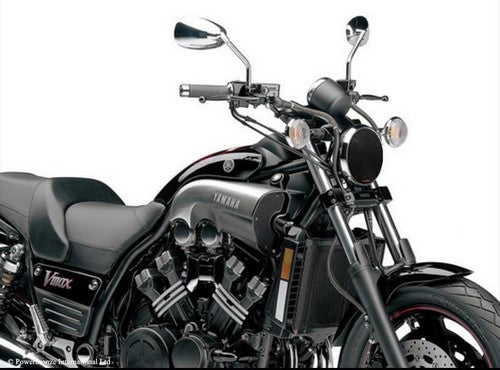 Powerbronze / パワーブロンズ ヘッドライトプロテクター フロストステルスグレー YAMAHA V-MAX | 440-Y033-019