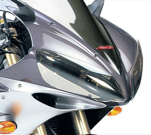Powerbronze / パワーブロンズ ヘッドライトプロテクター フロストステルスグレー YAMAHA YZF-R1 04-06 | 440-Y421-019