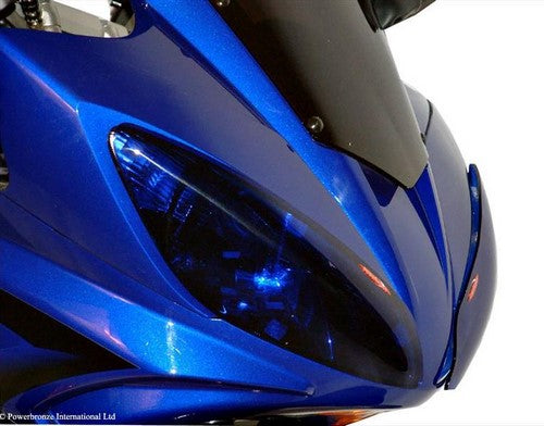 Powerbronze / パワーブロンズ ヘッドライトプロテクター フロストステルスグレー YAMAHA FZ-6 FAZER 07-09 | 440-Y471-019