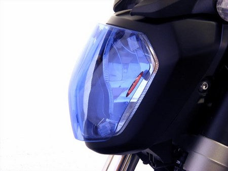 Powerbronze / パワーブロンズ ヘッドライトプロテクター エレクトリックブルー YAMAHA MT-07 FZ-07 14-17 | 440-Y525-009