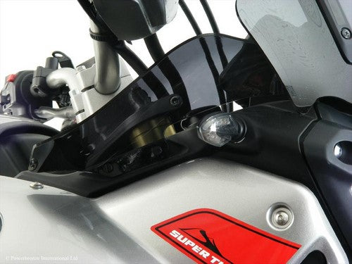 Powerbronze / パワーブロンズ ウインドディフレクター フロストステルスグレー YAMAHA XT1200Z スーパーテネレ 14-17 | 450-Y102-019