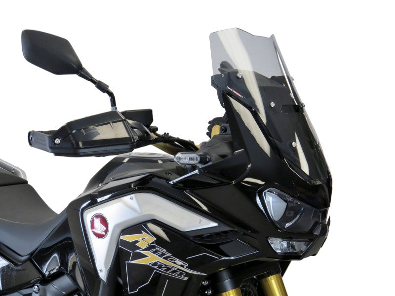 Powerbronze / パワーブロンズ アドベンチャー スポーツスクリーン HONDA CRF1100L アフリカツイン Adv. SPORTS 20 (410 MM HIGH) フロストステルスグレー | 460-H109-019