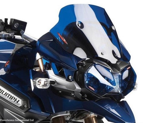 Powerbronze / パワーブロンズ アドベンチャー スポーツスクリーン フロストステルスグレー TRIUMPH TIGER 1200 EXPLORER 12-15 TIGER 1200 EXPLORER XC 13-15 (270MM) | 460-T103-019
