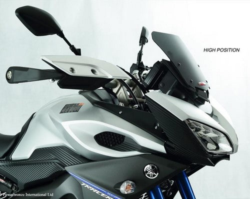 Powerbronze / パワーブロンズ アドベンチャー スポーツスクリーン フロストステルスグレー YAMAHA MT-09 TRACER 15-17 FJ-09 TRACER 15-17 (330 MM) | 460-Y103-019